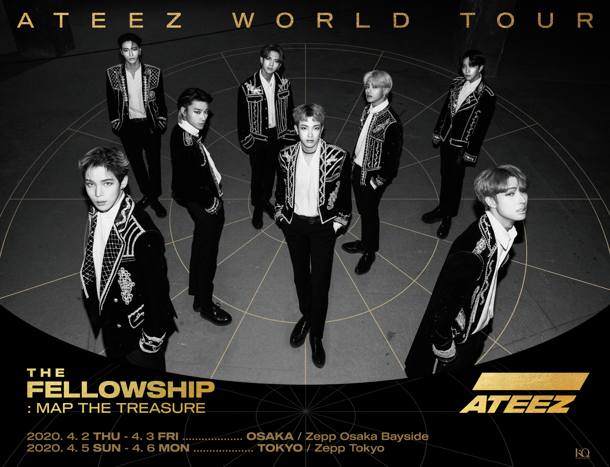 アチズATEEZ WORLD TOUR  THE FELLOWSHIP 【DVD】