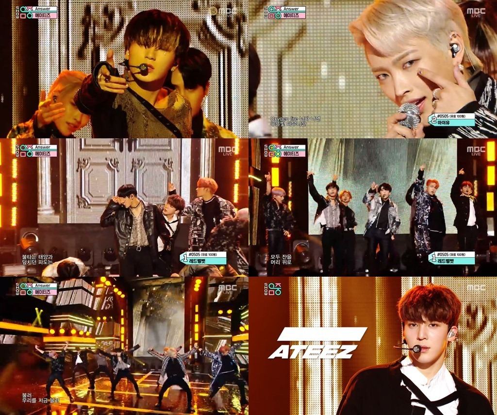 記事】'音楽中心' ATEEZ、 'Answer'で完成させた圧倒的なATEEZの存在感