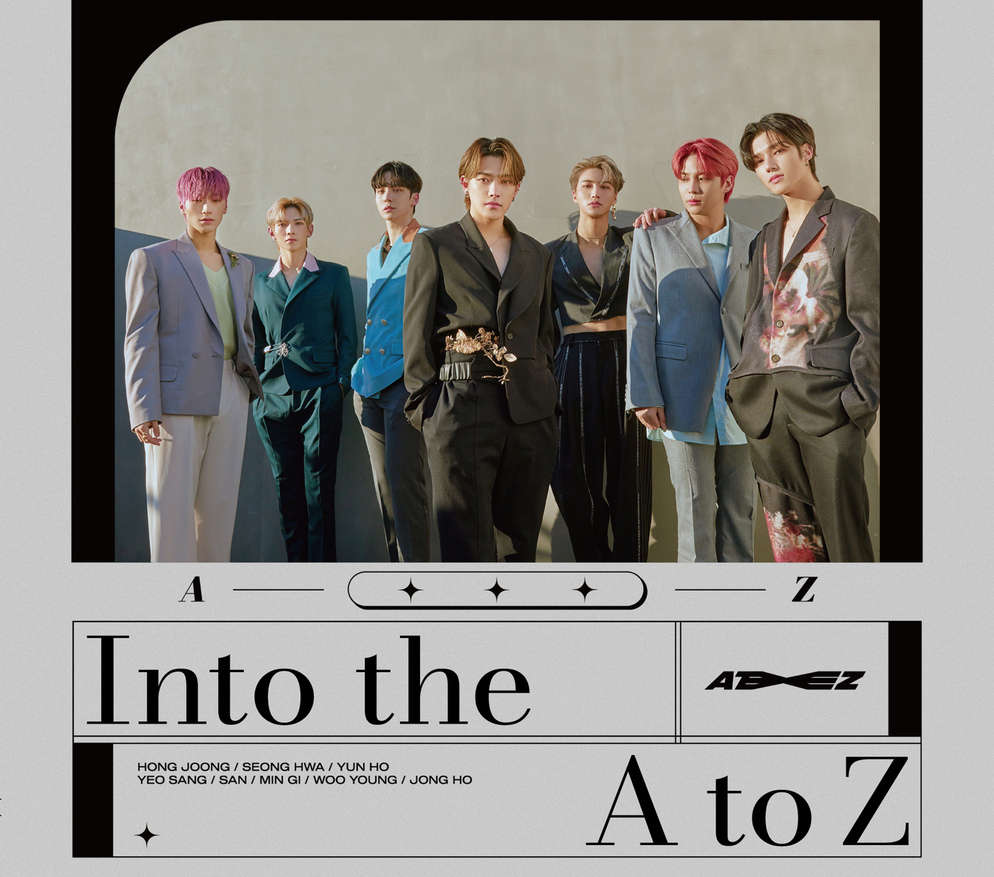 3月24日にATEEZ JAPAN 1st ORIGINAL ALBUM『Into the A to Z』発売決定 