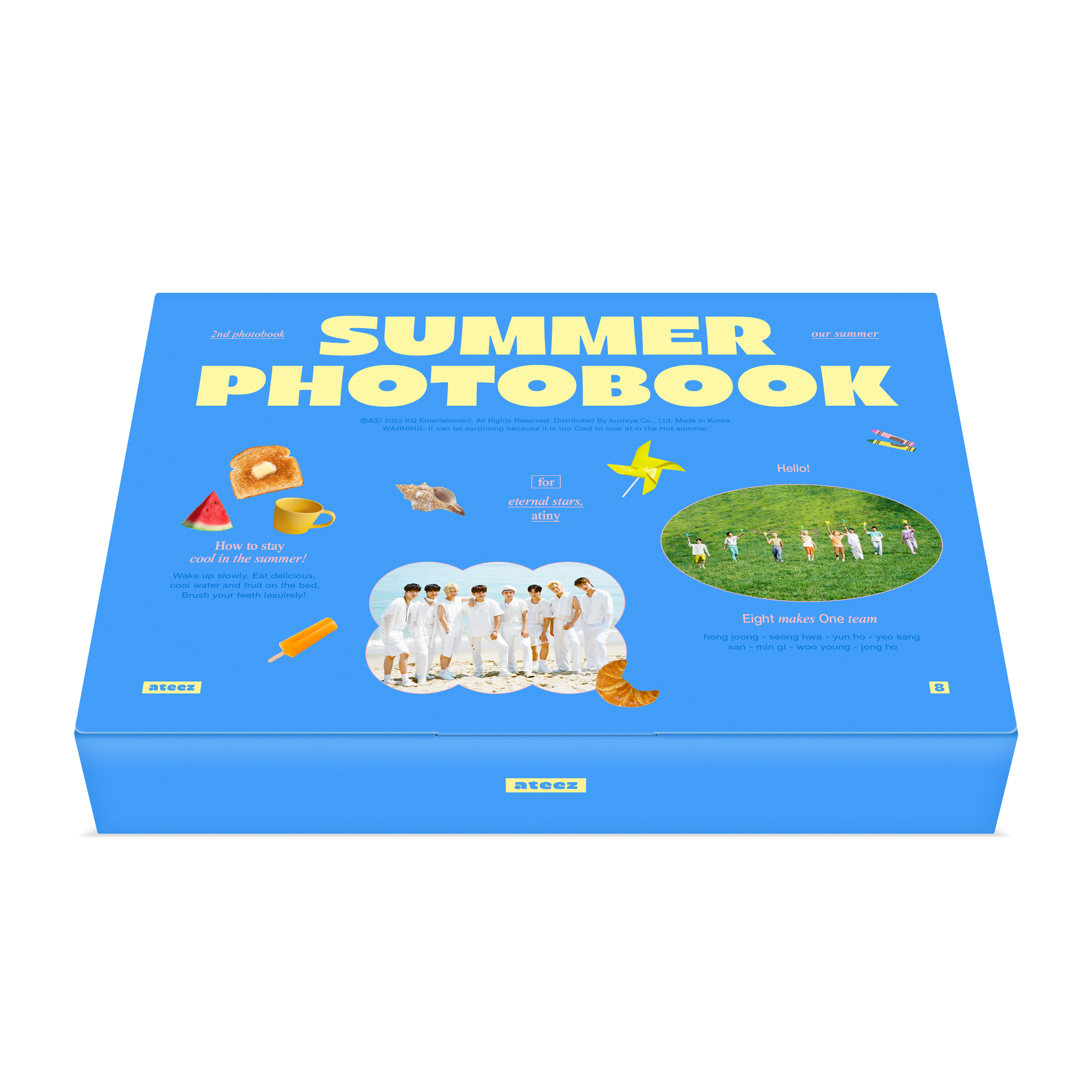 一部予約販売中】 ATEEZ SUMMER PHOTOBOOK 2022 サン トレカ付き K-POP ...