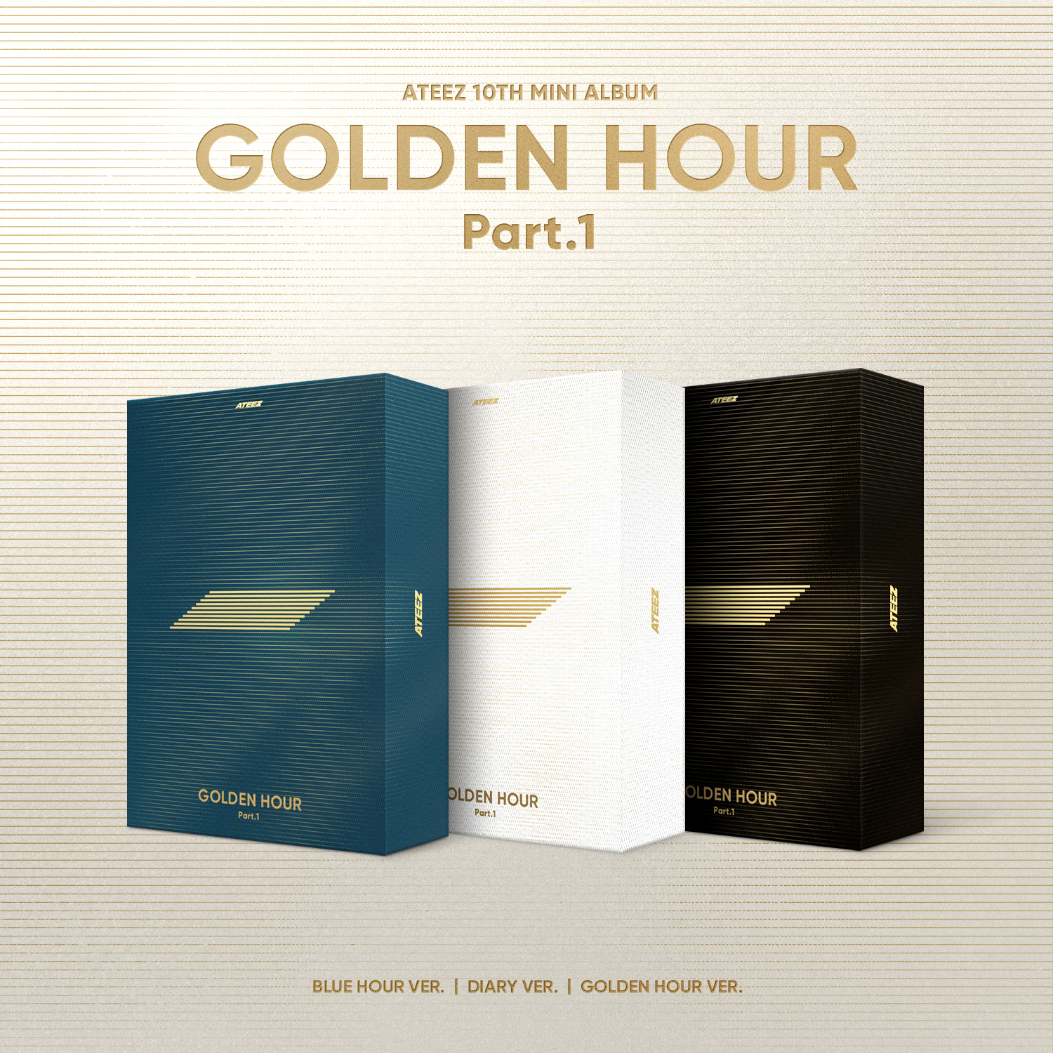 ATEEZ - [GOLDEN HOUR : Part.1] 日本公式輸入盤販売決定！ | ATEEZ JAPAN OFFICIAL SITE