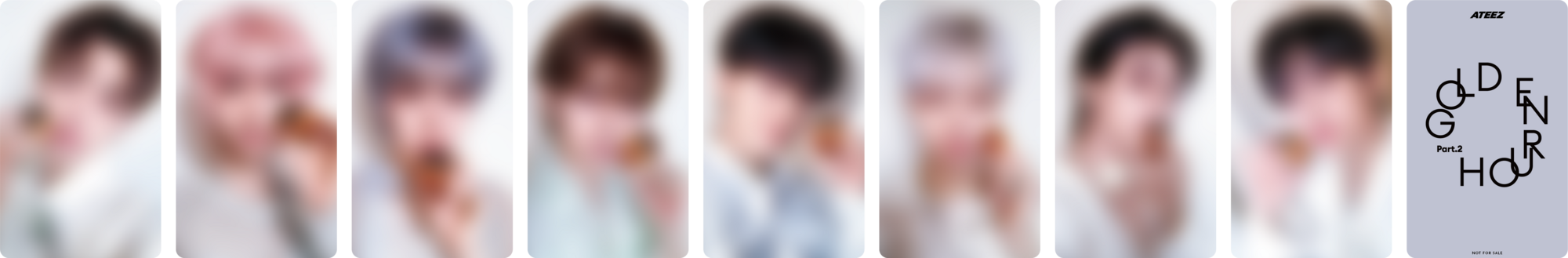 ATEEZ - [GOLDEN HOUR : Part.2] 発売記念 CDショップ店頭