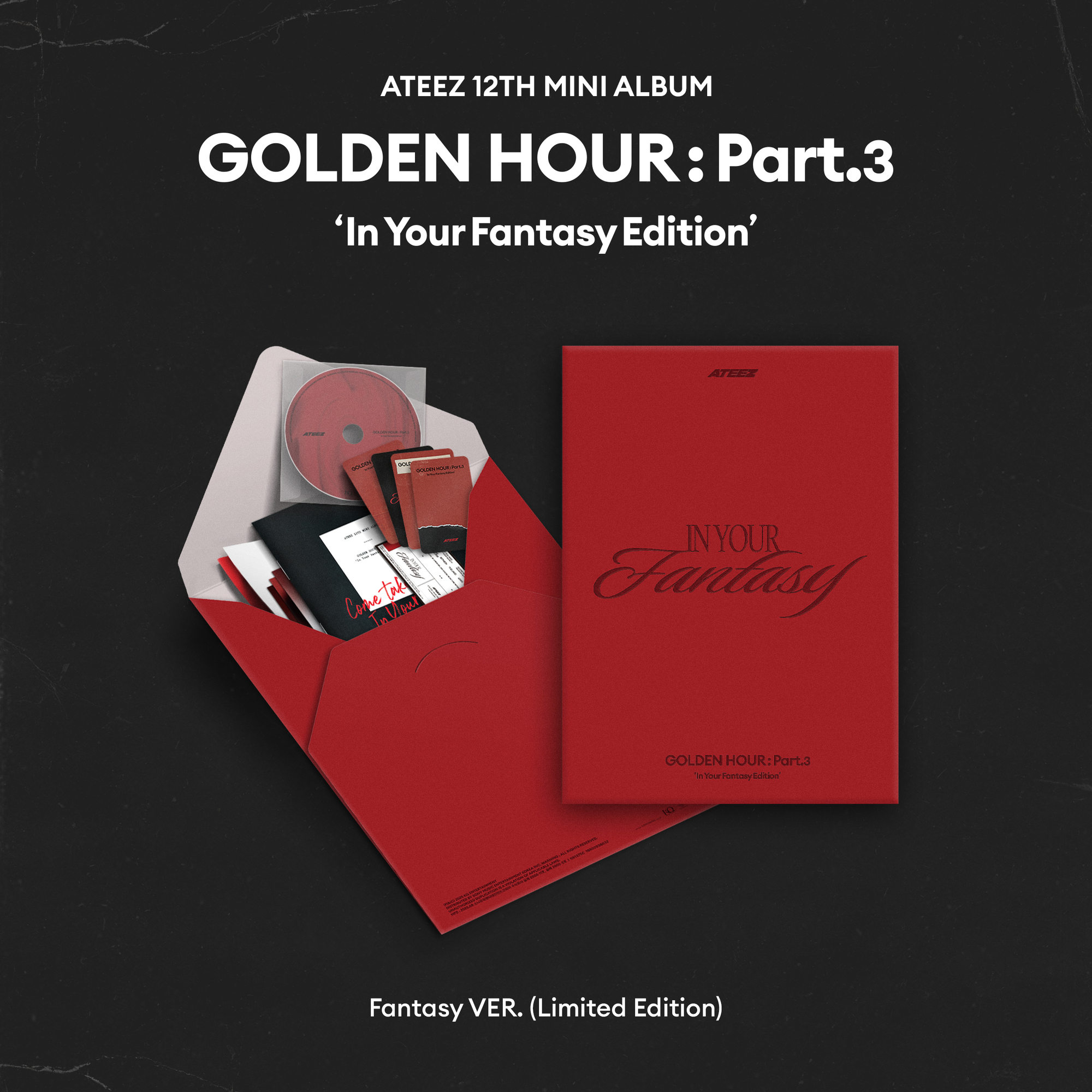 ATEEZ – 12TH MINI ALBUM [GOLDEN HOUR : Part.3 'In Your