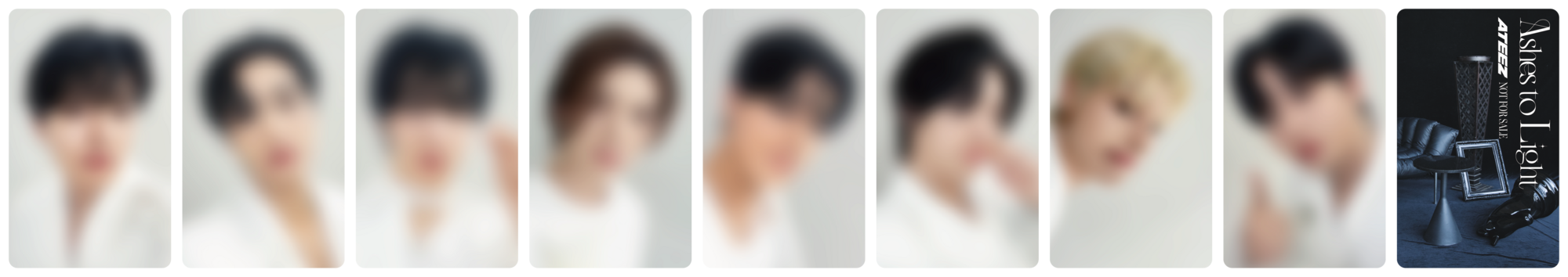 ATEEZ Ashes to Light ショケ ショーケース 限定　コンプ ATEEZ Ashes to Light ショケ ショーケース 限定 コンプ 画像