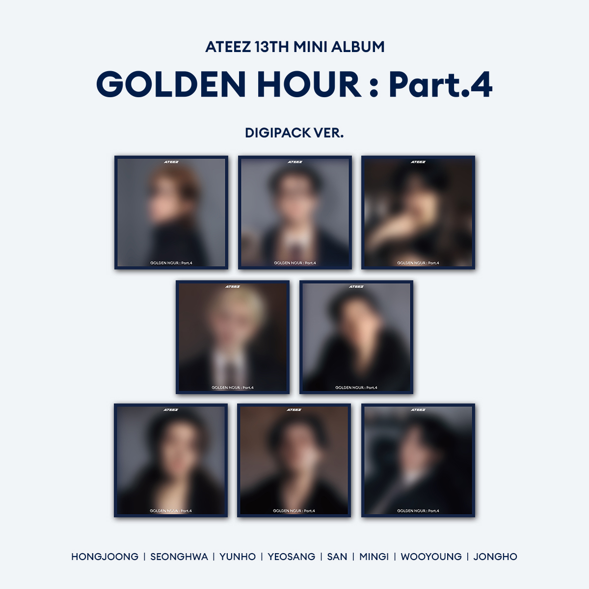 ATEEZ - 13TH MINI ALBUM [GOLDEN HOUR : Part.4] 日本公式輸入盤販売