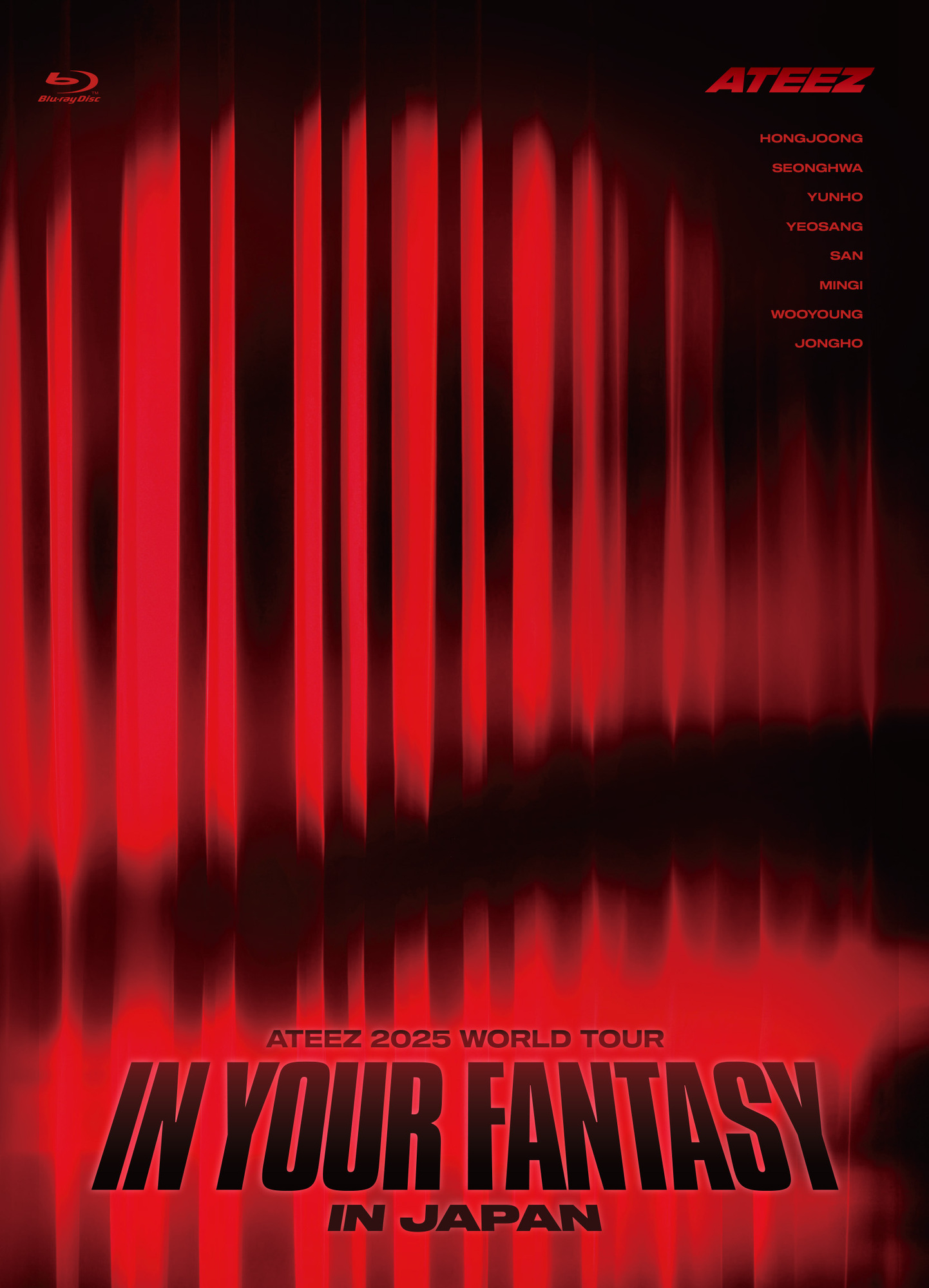 ATEEZ 2025 WORLD TOUR [IN YOUR FANTASY] IN JAPAN 2026年12月2日(水