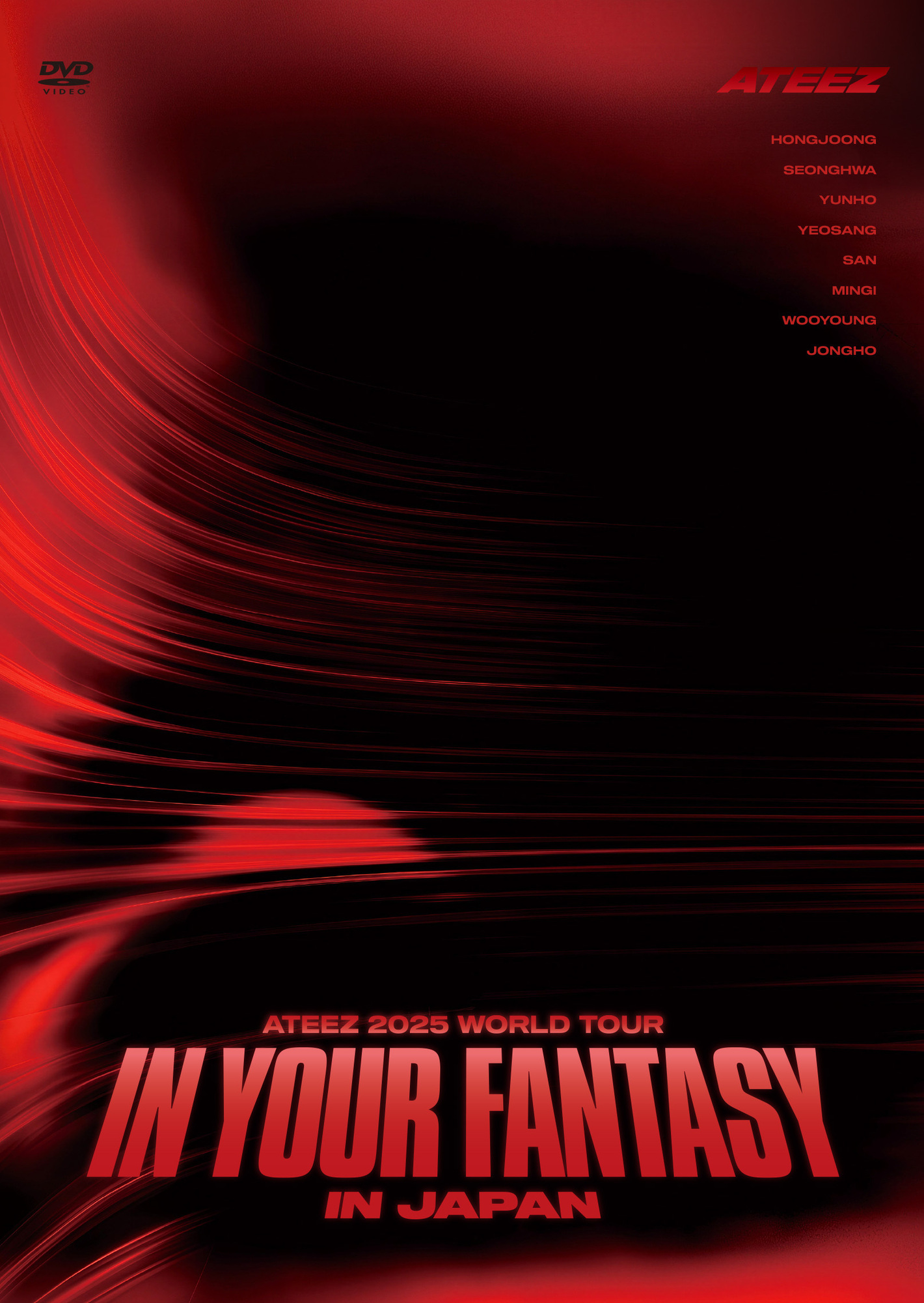 ATEEZ 2025 WORLD TOUR [IN YOUR FANTASY] IN JAPAN 2026年12月2日(水