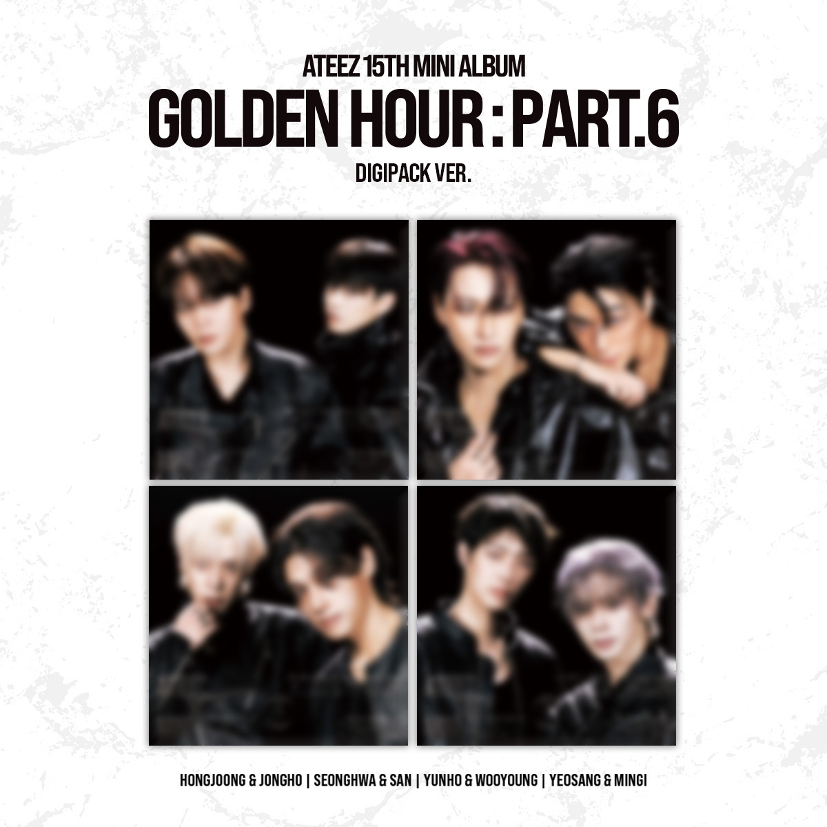 ATEEZ - 15TH MINI ALBUM [GOLDEN HOUR : Part.6] 日本公式輸入盤販売