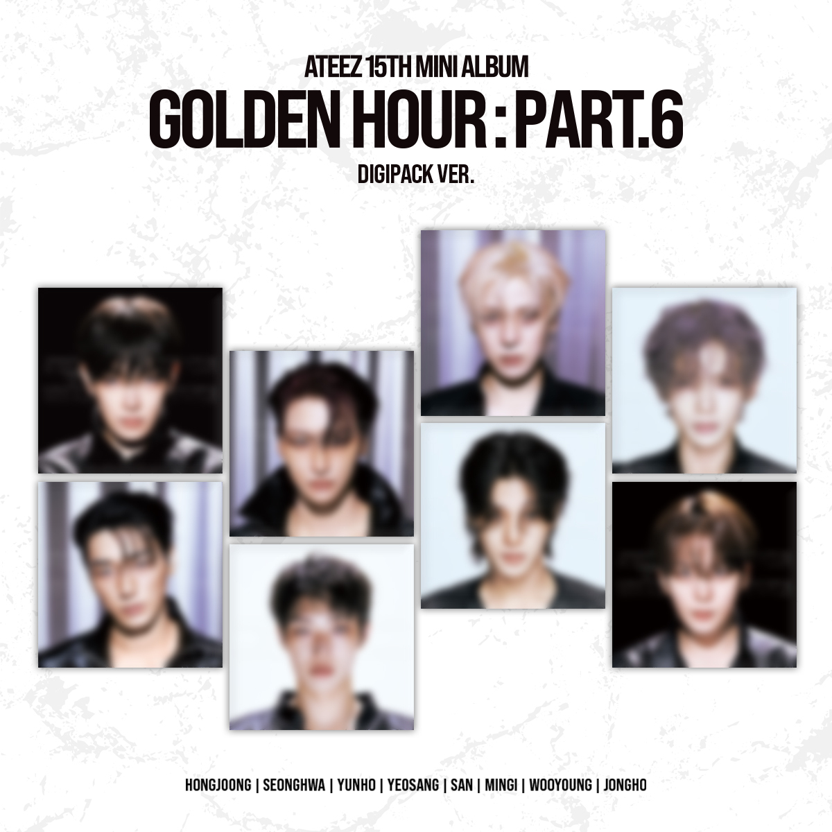 ATEEZ - 15TH MINI ALBUM [GOLDEN HOUR : Part.6] 日本公式輸入盤販売