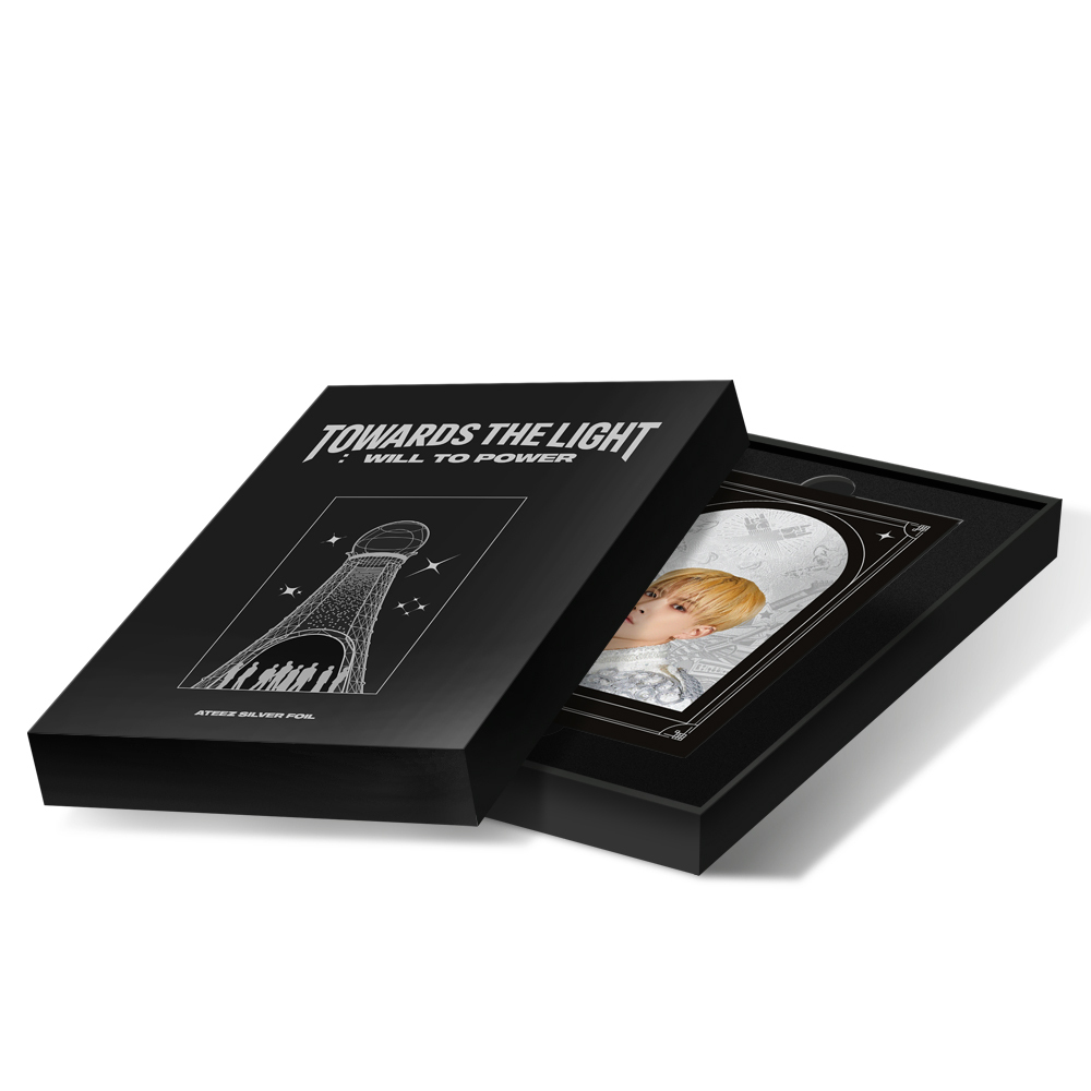 ATEEZ silver foil 特典 ランダムトレカ ウヨン ATEEZ ウヨン トレカ THE WORLD EP.FIN : WILL PLATFORM VER