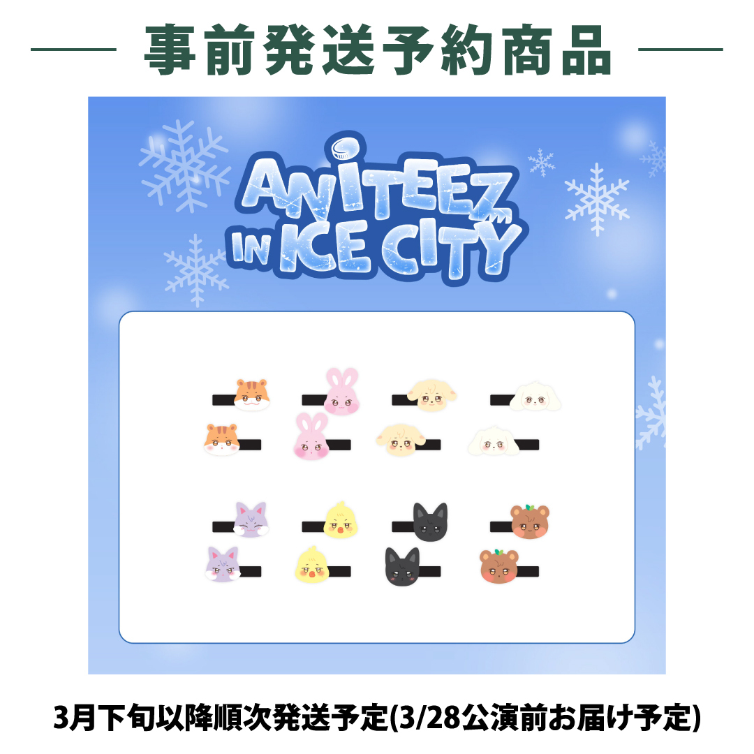 【事前発送予約商品】ANITEEZ HAIRPIN（全8種）